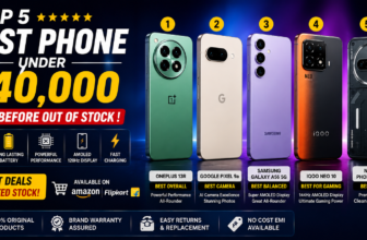TOP 5 Best Phone Under 40000 - Buy Before OUT OF STOCK !