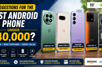 Suggestions for the Best Android Phone Under ₹40000