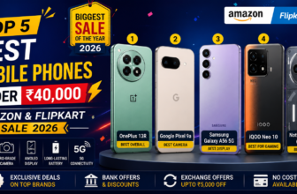 Top 5 Best Mobile Phones Under ₹40000⚡Amazon & Flipkart Sale 2026